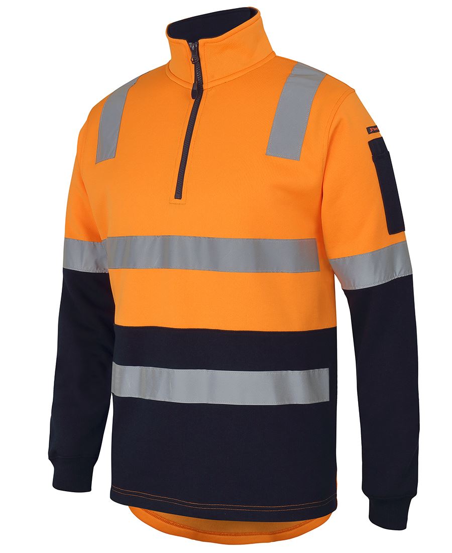 1/2 Zip Aust. Rail (D+N) Fleece Sweater | Withers and Co | Hi Vis Apparel