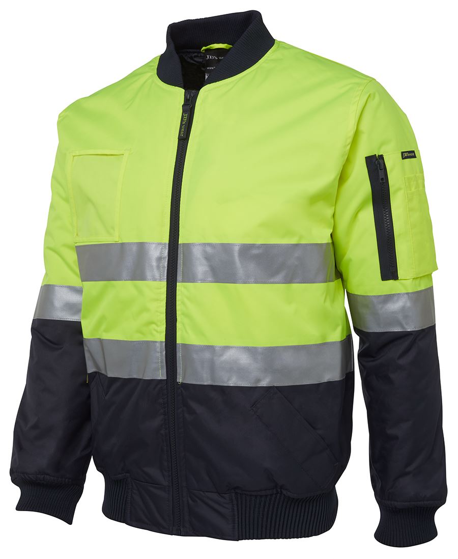 Hi Vis (D+N) Flying Jacket | Hi Vis Jacket NZ | Hi Vis Clothing NZ