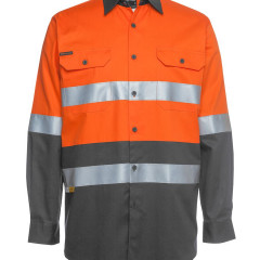 Hi Vis L/S (D+N) 150G Work Shirt  