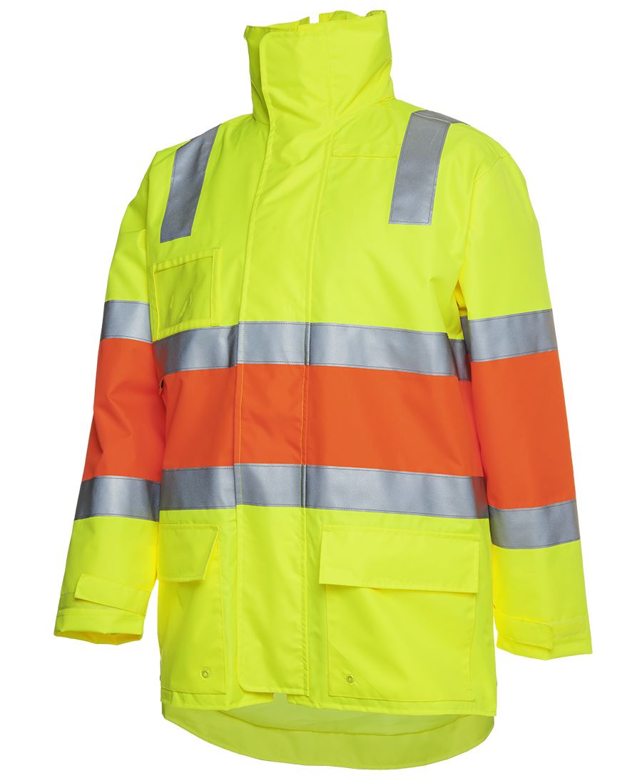 Hi Vis Longline Biomotion D+N Jacket | Hi Vis Jacket NZ | Hi Vis Clothing NZ