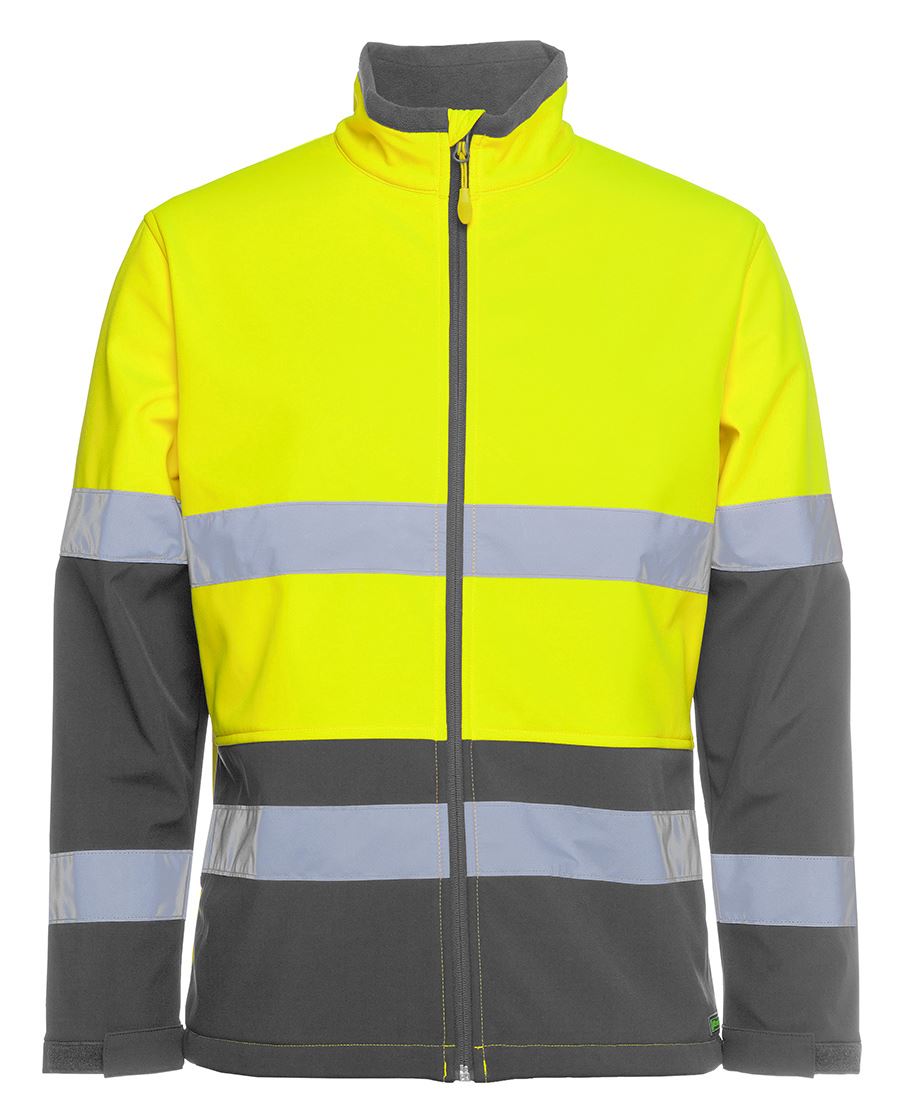 Hi Vis D+N Water Resistant Soft Shell Jacket 