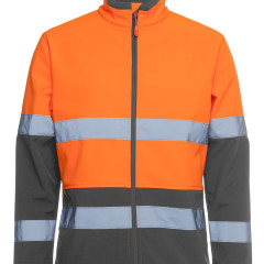 Hi Vis D+N Water Resistant Soft Shell Jacket 