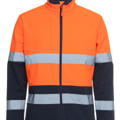 Hi Vis D+N Water Resistant Soft Shell Jacket 