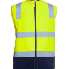 His Vis D+N Water Resistant Soft Shell Vest 