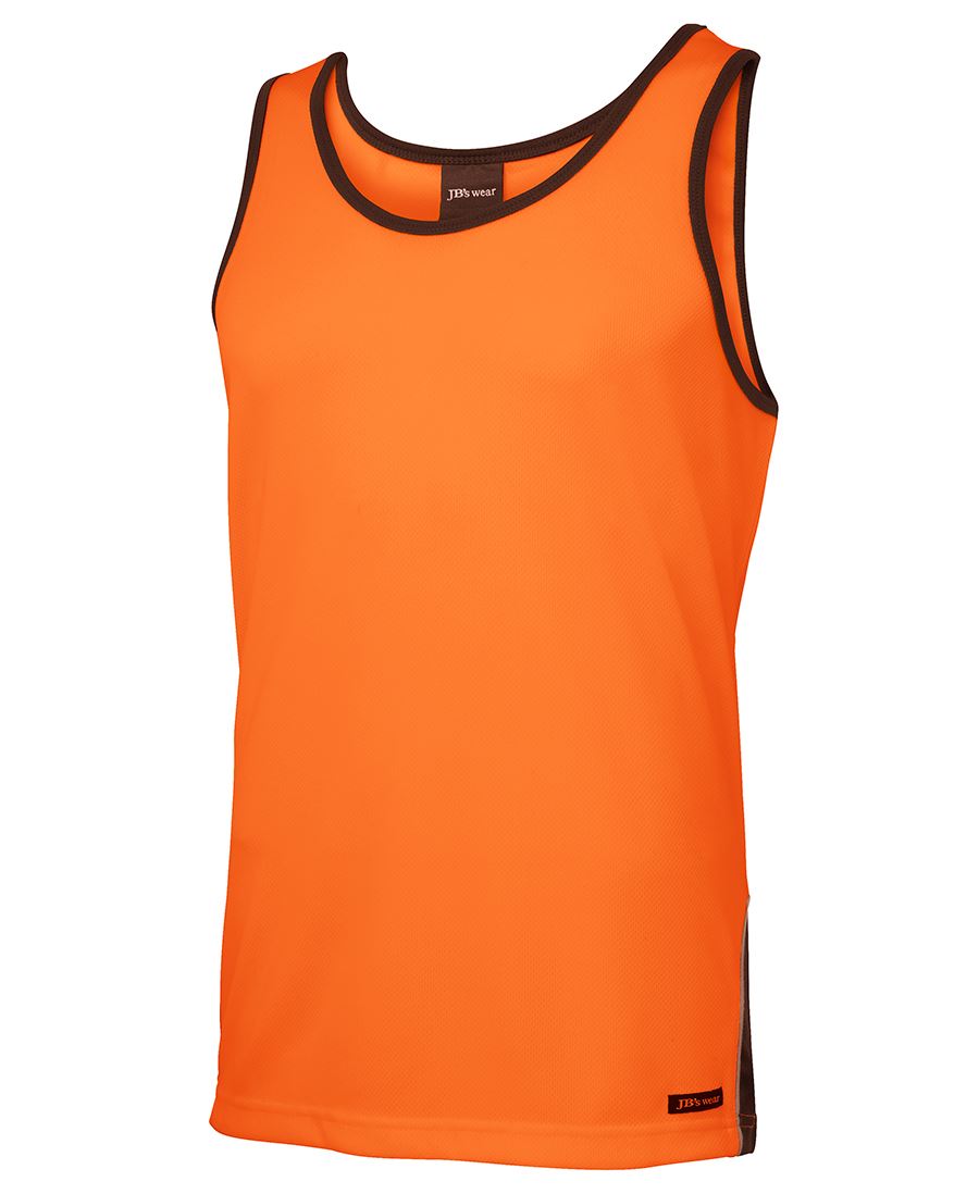 Hi Vis Contrast Singlet 