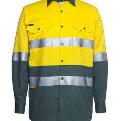 Hi Vis (D+N) L/S 190G Shirt 