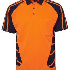 Hi Vis S/S Spider Polo 