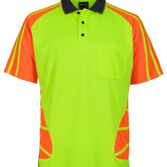 Hi Vis S/S Spider Polo 