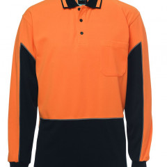 Hi Vis L/S Gap Polo 