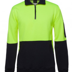 Hi Vis 330G 1/2 Zip Fleece 