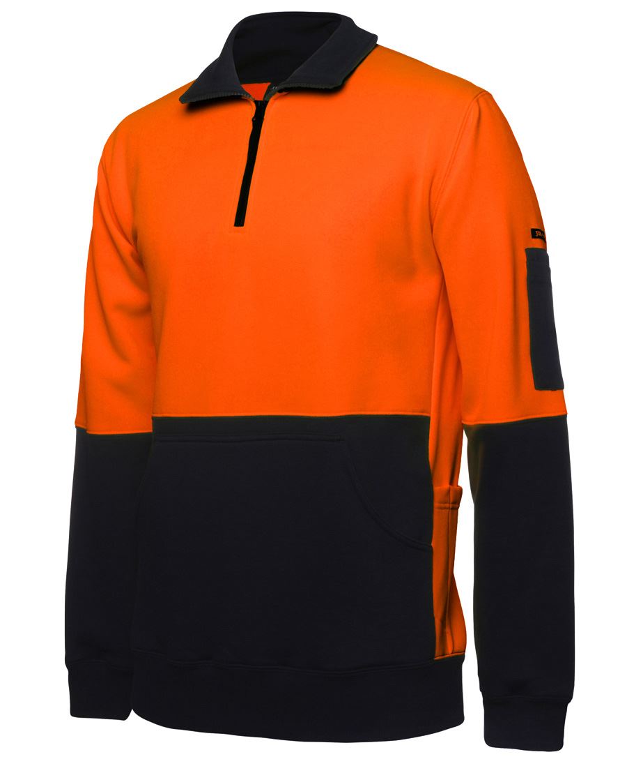 Hi Vis 330G 1/2 Zip Fleece | Withers and Co | Hi Vis Apparel