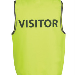 His Vis Safety Vest Security/Staff/Visitor 