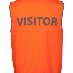 His Vis Safety Vest Security/Staff/Visitor 