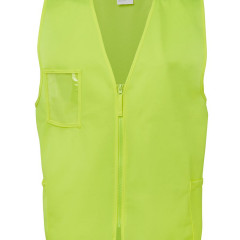 Hi Vis Zip Safety Vest 