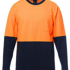 JB'S Hi Vis Long Sleeve Traditional T-Shirt