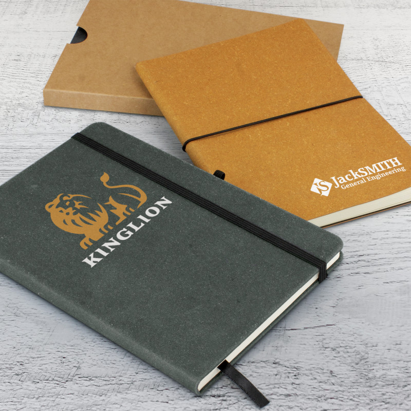 Phoenix Recycled Hard Cover Notebook | Eco Merchandise | Promotional Products NZ