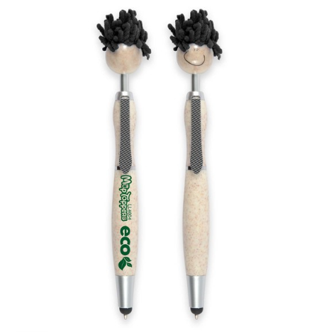 Mop Top Eco Pen | Wholesale Pens Online | Personalised Pens NZ | Personalised Stylus Pen | Custom Merchandise | Merchandise | Customised Gifts NZ | Corporate Gifts | Promotional Products NZ | Branded merchandise NZ | Branded Merch | Personalised Merch