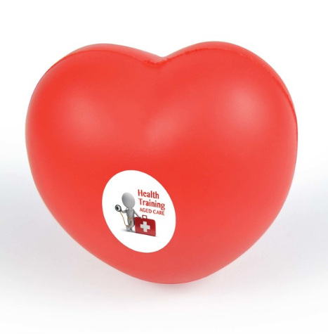 Heart Stress Reliever | Stress Balls NZ | Promotional Stress Balls | Bulk Buy Stress Balls | Custom Merchandise | Merchandise | Customised Gifts NZ | Corporate Gifts | Promotional Products NZ | Branded merchandise NZ | Branded Merch | Personalised Merch