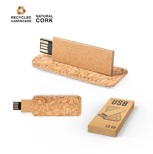 16GB Recycled Cardboard USB
