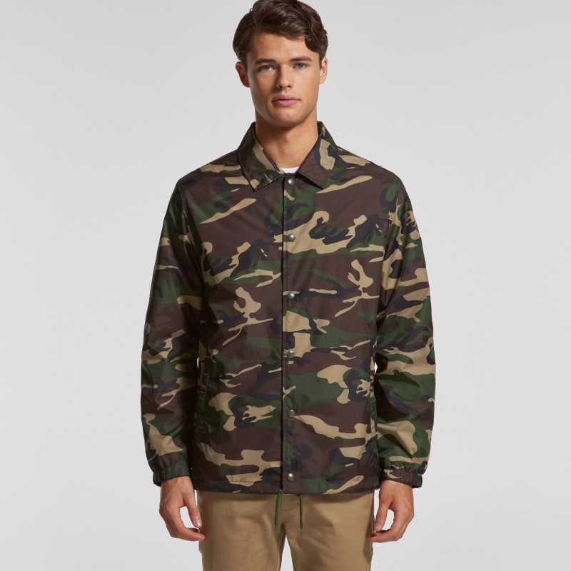 Mens Coach Camo Jacket | AS Colour | Withers and Co » Withers & Co