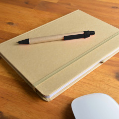 Venture A5 Natural Notebook / Matador Pen