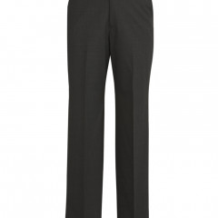 Mens Comfort Wool Stretch Flat Front Pant