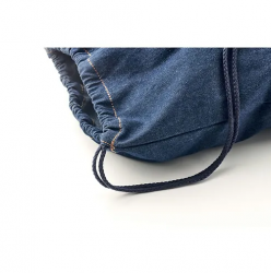 Denim Drawstring bag