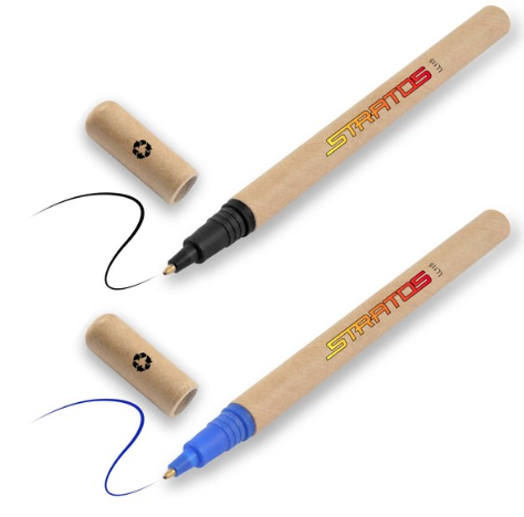 Stratos Cardboard Pen | Personalised Pens NZ | Wholesale Pens Online | Custom Merchandise | Merchandise | Customised Gifts NZ | Corporate Gifts | Promotional Products NZ | Branded merchandise NZ | Branded Merch | Personalised Merchandise | Custom Promo