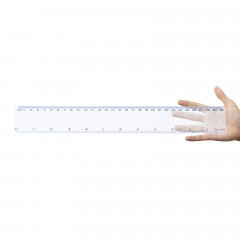 Transparent 30cm Ruler