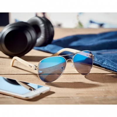 Bamboo arm Sunglasses