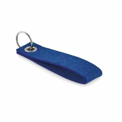 Rectangular RPET felt keyring