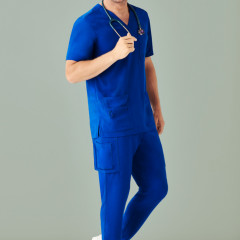 Mens Avery V-Neck Scrub Top