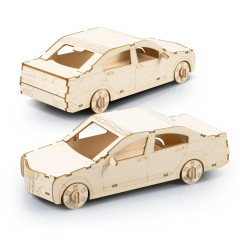 BRANDCRAFT Sedan Car Wooden Model