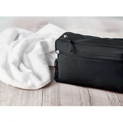 600D RPET Cosmetic Bag