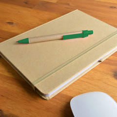 Venture A5 Natural Notebook / Matador Pen