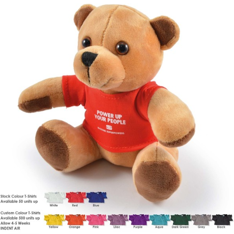 Honey Plush Teddy Bear | Custom Plush Teddy Bear | Customised Plush Teddy Bear | Personalised Plush Teddy Bear | Plush Teddy Bear | Custom Merchandise | Merchandise | Customised Gifts NZ | Corporate Gifts | Promotional Products NZ | Branded merchandise NZ