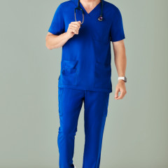 Mens Avery V-Neck Scrub Top