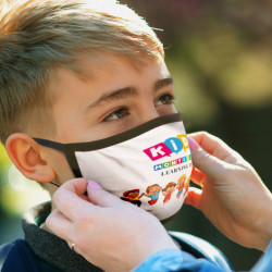 Full Colour 3-Ply Reusable Face Mask - Indent