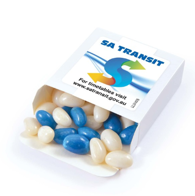 Corporate Colour Jelly Beans in 50g Box