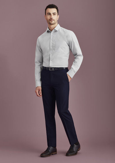 Siena Mens Slim Fit Flat Front Pant Stout