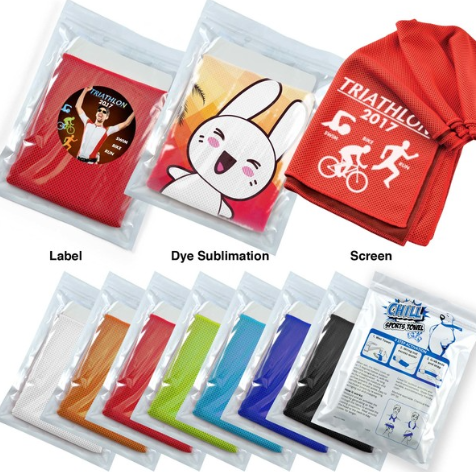 Chill Cooling Towel in Pouch