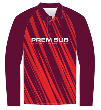 Off-Field Longsleeve Raglan Polo