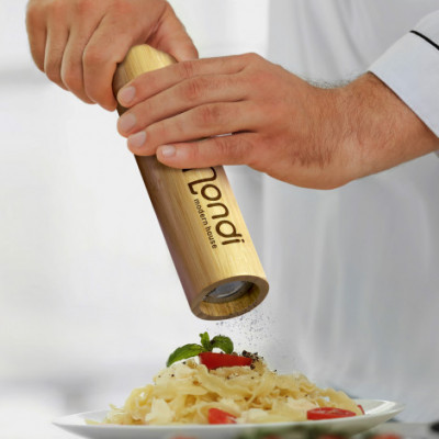Bamboo Pepper Mill