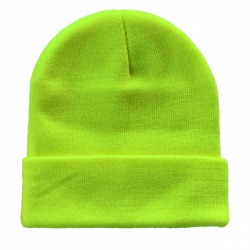 Acrylic Knitted Fluro Beanie