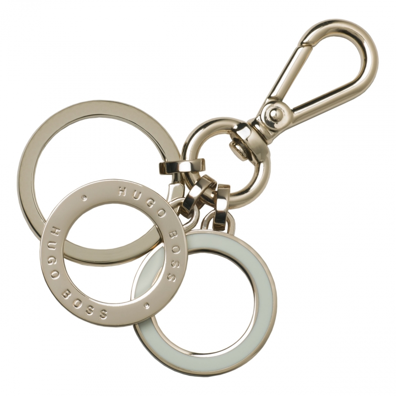 Hugo Boss Key Ring Essential Lady Off-white | Hugh Boss NZ | Hugh Boss Wholesale NZ