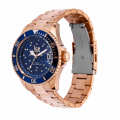 Ice Watch - ICE Steel-Blue Cosmos Rose Gold-Medium-3H