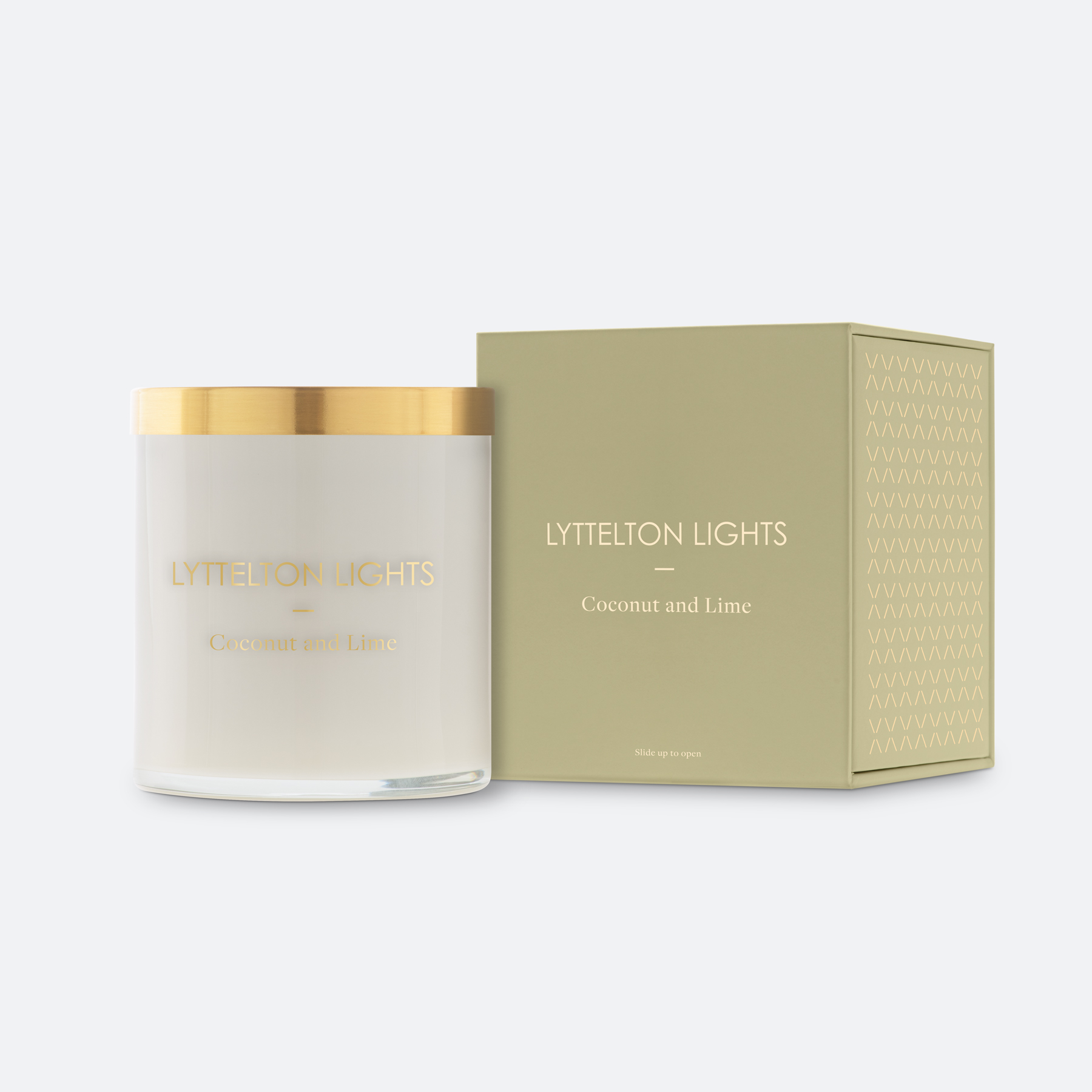 Coconut & Lime Lyttelton Lights Candle