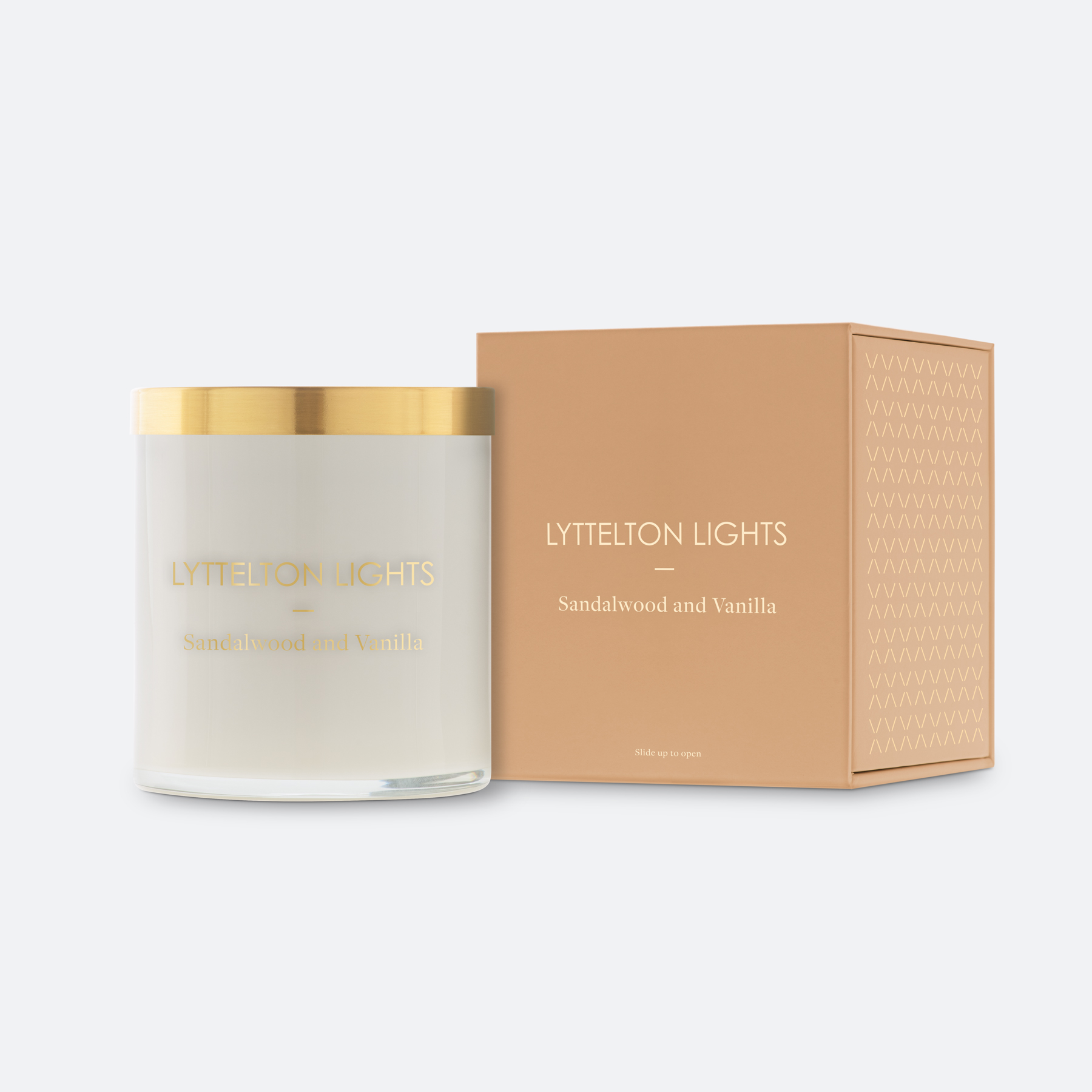 Sandalwood and Vanilla Lyttelton Lights Candle