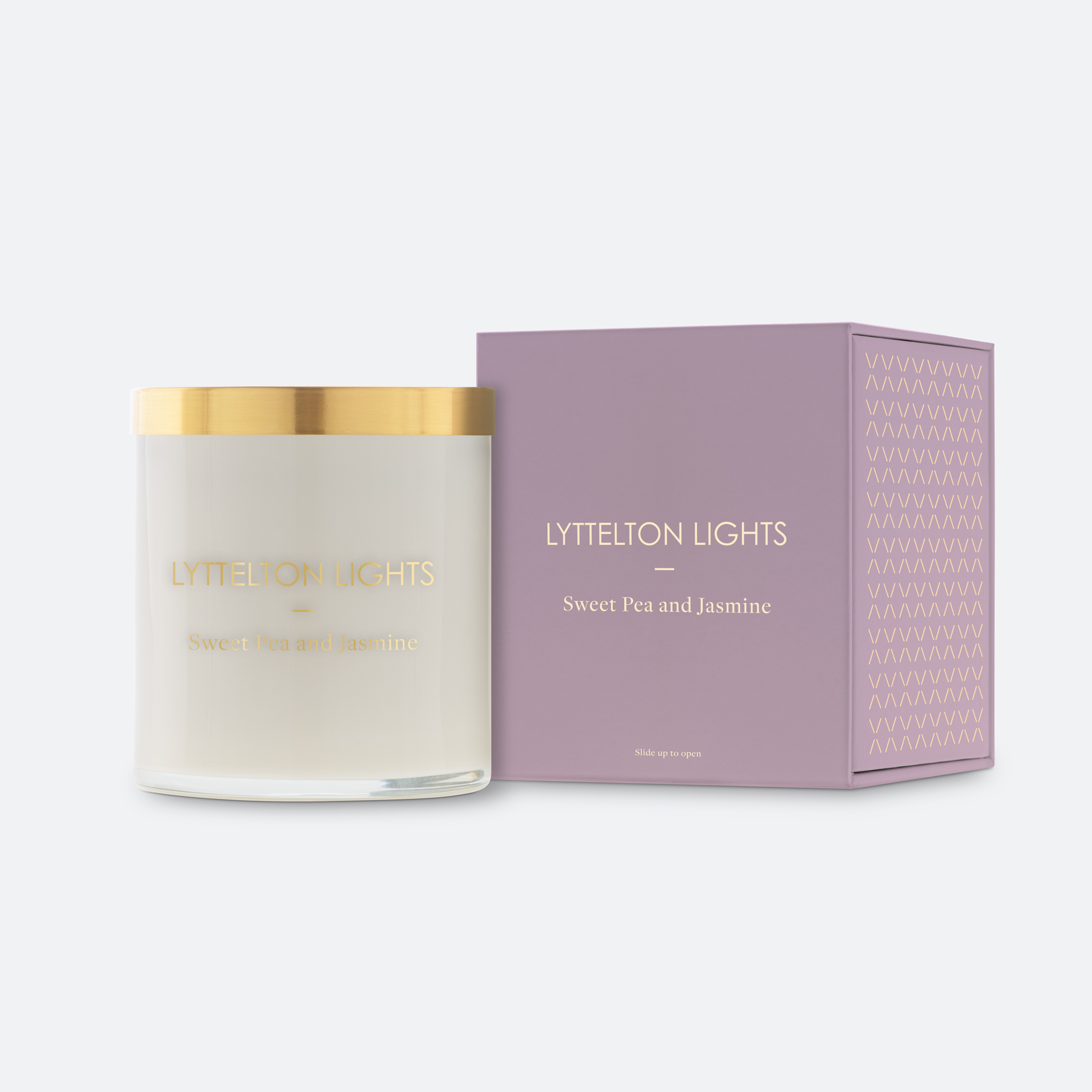 Sweet Pea & Jasmin Lyttelton Lights Candle