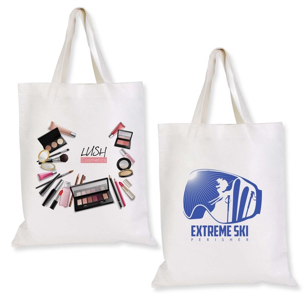 Short Handle Bamboo Bag | Branded Bamboo Bag  | Printed Bamboo Bag NZ | Logoline | Withers & Co